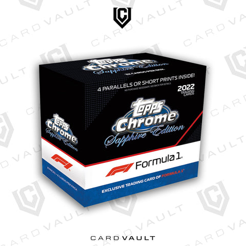 2022 Topps Chrome F1 Sapphire Hobby